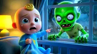 Thumbnail: Zombie at the Window! | Baby Max is Scared | Zombie Song for Toddlers