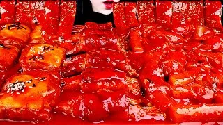 Thumbnail: ASMR SPICY ENOKI MUSHROOM, TTEOKBOKKI 떡볶이 SPICY FIRE NOODLES, CORN DOG, FRIED CHICKEN, 불닭쌈 먹방MUKBANG