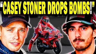 Thumbnail: HUGE BOMBSHELL! Casey Stoner ADMITS that Ducati PREFERS Marc Márquez to Pecco Bagnaia MOTOGP NEWS