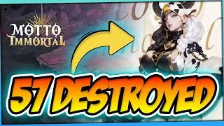 Thumbnail: 🔥CHAPTER 57 DESTROYED WITH RELIC 10 WEAKEST HERO AUDHUMLA! MOTTO IMMORTAL