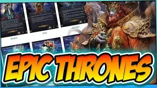Thumbnail: 🔥TOP 5 EPIC Deity Thrones You NEED! MOTTO IMMORTAL