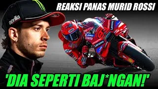 Thumbnail: DIA MELESAT SEPERTI BAJ*NGAN! Komentar Bezzechi usai di GEBUK Marquez di Hungaria