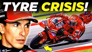 Thumbnail: Marc Marquez Is FALLING APART — Ducati's Hidden Tyre Crisis Just Got Exposed at Silverstone!