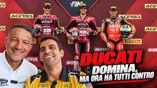 Thumbnail: TGPOne Magny-Cours: "Ducati domina, ma ora ha tutti contro"