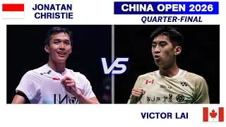 Thumbnail: [QUARTER-FINAL]  Jonatan CHRISTIE Vs Victor LAI | China Open 2026 | China Open 2026