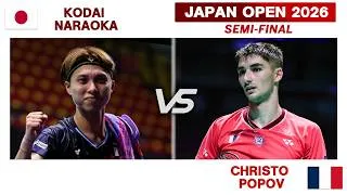 Thumbnail: Kodai NARAOKA Vs Christo POPOV | Japan Open 2026 | ジャパンオープン2026