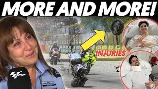 Thumbnail: Gresini BREAKS SILENCE on Marquez and Aldeguer After HORROR Crashes | MotoGP News