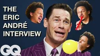 Thumbnail: "Our relationship is purely sexual." Eric André's Unhinged John Cena Interview | GQ