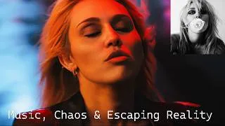Thumbnail: Miley Cyrus “Bass Persuades” Explained | Music, Chaos & Escaping Reality #Music