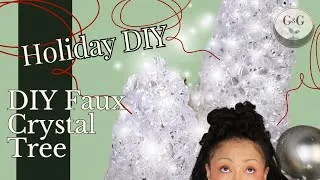 Thumbnail: How to Make a Faux Ice Tree | DIY Crystal Christmas Tree Craft