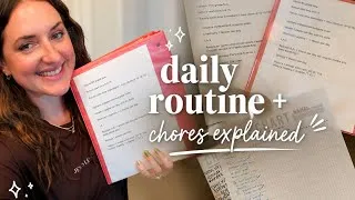 Thumbnail: HOMESCHOOLED TEENS DAILY SCHEDULE + CHORE ROUTINES EXPLAINED||LAST STEP OF PREP FOR NEW YEAR