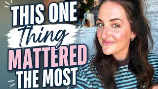 Thumbnail: HOMESCHOOL MOM OF 2 GRADUATES||THIS ONE THING MATTERED MOST||CHRISTIAN PARENTING ADVICE 🩵