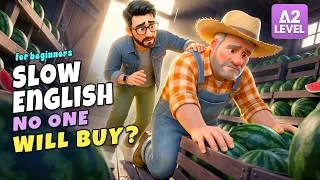 Thumbnail: What Happened to the Watermelon Farm? | Easy English Listening for Beginners (A1 - A2)