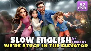 Thumbnail: Trapped in an Elevator During an Earthquake! | Easy English Listening Story for Beginners (A1 - A2)