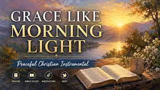 Thumbnail: Grace Like Morning Light | Peaceful Christian Instrumental for Prayer, Bible Study & Rest