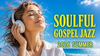 Thumbnail: Soulful Gospel Jazz Saxophone Instrumental & Ocean Waves for Summer Joy, Renewal & Rest