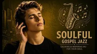 Thumbnail: Soulful Gospel Jazz Instrumental with Saxophone for Strength, Courage & Rest | Graceful Soul Jazz