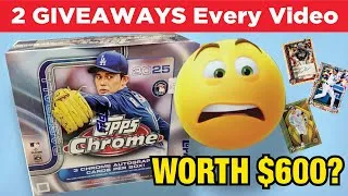 Thumbnail: 2025 Topps Chrome Jumbo Box – Worth $600+? Full Review & Hits