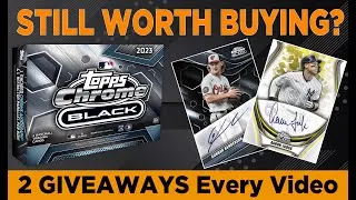 Thumbnail: Topps Black Chrome 2023 Baseball Unboxing – Did We Hit a Monster?!