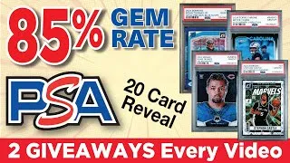 Thumbnail: UNBELIEVABLE PSA Reveal! 85% Gem Rate, 20 Cards (You Won't Believe It)