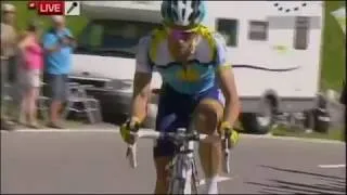 Thumbnail: Alberto Contador DESTROYS Lance Armstrong-Tour de France 2009 Verbier