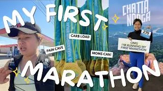 Thumbnail: Mom's First Marathon: carb loading, race day experience, pain cave 🥵