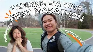 Thumbnail: The Week Before Your First Marathon: tapering, race day anxiety, running vest practice?