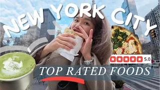 Thumbnail: Trying the BEST New York City Foods (AYCE omakase, jianbing, mango sticky rice, pizza, & more!)