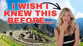 Thumbnail: 10 Things I Wish I Knew Before Visiting Machu Picchu...