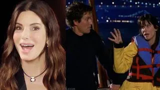 Thumbnail: Sandra Bullock Wants To Work With 'Crabby' Hugh Grant Again