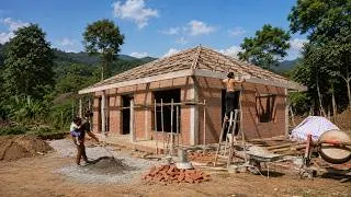 Thumbnail: Woman spends $50,000 to help a struggling mother build a house | From start to finish