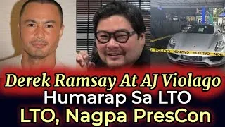 Thumbnail: Derek Ramsay At Kaibigang Negosyante, Humarap Sa LTO. Luxury Car Na Impound, Lisensya Nasuspendi!