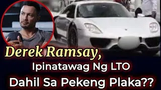 Thumbnail: Derek Ramsay, Ipinatawag Ng Land Transportation Office Dahil Sa Pekeng Plaka Ng Kanyang Super Car?