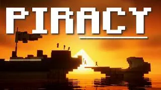 Thumbnail: Piracy explained through MINECRAFT
