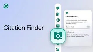 Thumbnail: Find and Add Citations Fast With Grammarly