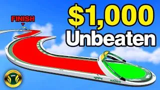 Thumbnail: Giving Trackmania Players $1,000 to beat Unbeaten Author Times!