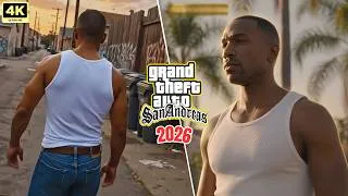 Thumbnail: What If GTA San Andreas Was Remade Like GTA 6?🔥4K High Quality