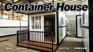 Thumbnail: Can a House Fold? Check Out This Prefab Folding Container House with Smart Canopy & Veranda!