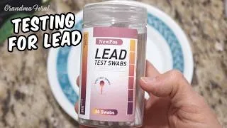 Thumbnail: Testing For Lead With Lead Test Swabs - Don't Use These Vintage Items! Tableware, Kitchen Items