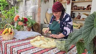 Thumbnail: Grandma Cooked Crispy Piroshki and Hazelnut Halva | Traditional Village Recipe