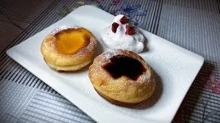 Thumbnail: Donuts with Unique Wild Strawberry Foam 🍩✨🍓 ❤️ | Szalagos fánk | Pampuska | Šišky