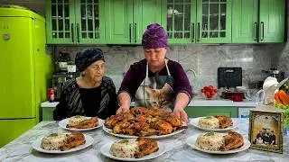 Thumbnail: The Perfect Combo! Grandma’s Crispy Chicken Tabaka & Traditional Pilaf 🔥
