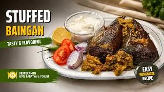 Thumbnail: Grandma's Secret Stuffed Baingan Recipe | Baked to Perfection!