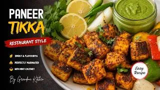 Thumbnail: Paneer Tikka   Youtube video