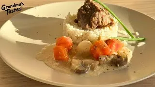 Thumbnail: This Old-School French Veal Stew Is Shockingly Easy! #blanquettedeveau #homecook #veal