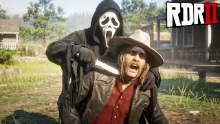 Thumbnail: Playing as Ghost Face in Red Dead Redemption 2 (Scream Mod Gameplay)