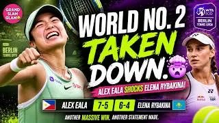 Thumbnail: ALEX EALA TAKES DOWN WORLD NO. 2 ELENA RYBAKINA! 🇵🇭🤯🔥 | BERLIN OPEN
