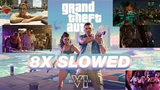 Thumbnail: GTA 6 Trailer Slowed | 4K Ultra High Definition | 8X Slowed