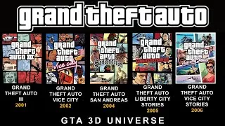 Thumbnail: GTA 3D Era (All Cutscenes) GTA 3, Vice City, San Andreas, Liberty City Stories, & Vice City Stories