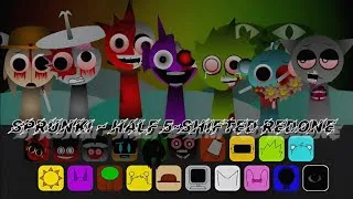 Thumbnail: Sprunki – HALF 5-SHIFTED REDONE Latest And Trending New Different Characters Or Sounds Trending Mod 